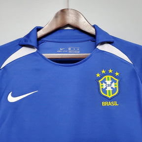 Brazil 2002 Retro Shirt - Blue