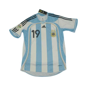 Argentina Away 2006 Retro Shirt - Messi #19 (+Patches)