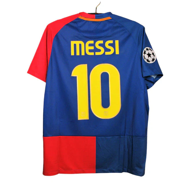 Barcelona 2008/09 Retro Shirt - Messi #10 (+Patches)