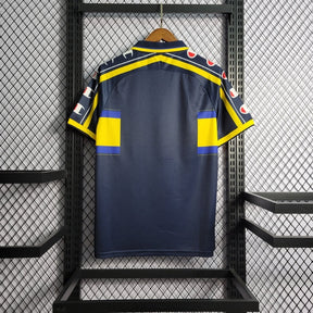 Parma Away 99/00 Parmalat Retro Shirt - Dark Blue