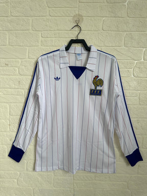 France 1980/82 Away Retro Shirt - Long Sleeve