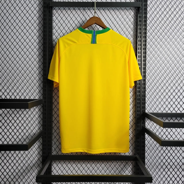 Nike Retro Brazil Home 2018 Shirt - Yellow