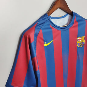 Barcelona 2006 UEFA Champions League Home Retro Shirt