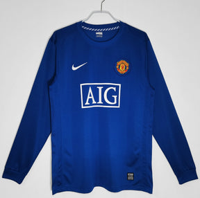 Manchester United 08/09 Away Retro Shirt - Long Sleeve