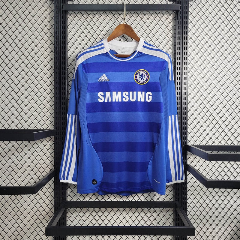 Chelsea 2011/12 Home Retro Shirt - Long Sleeve