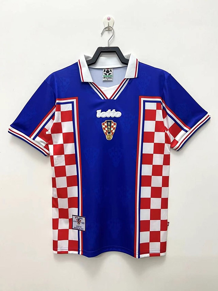 Croatia 1998 Away Retro Shirt