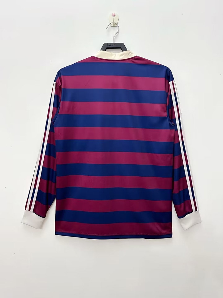 Newcastle 95/97 Away Retro Shirt - Long Sleeve