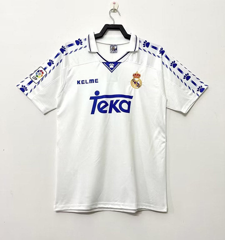 Real Madrid 1996∕97 Home Retro Shirt