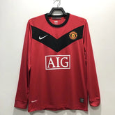 Manchester United 2010 Home Retro Shirt - Long Sleeve