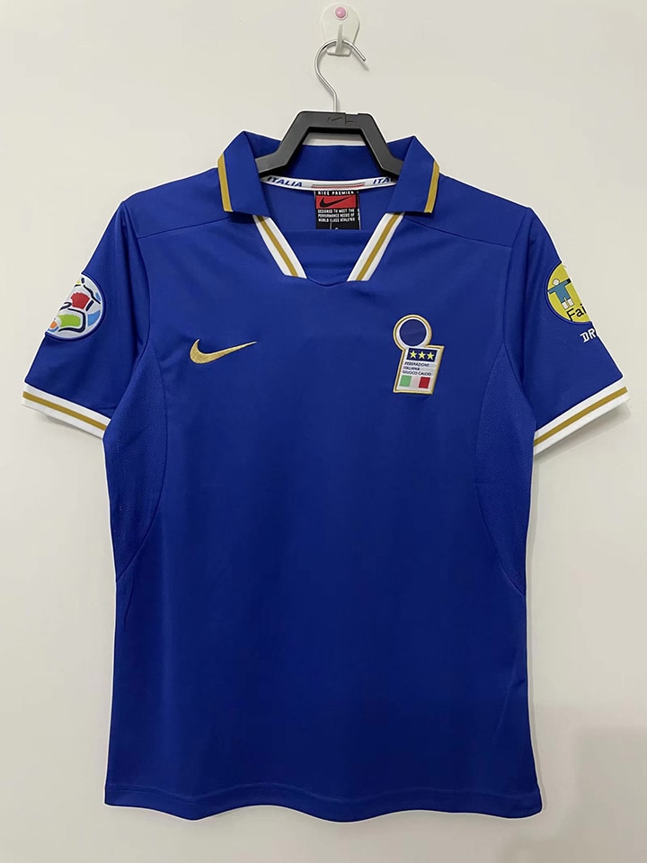 Italy 1996 Home Retro Shirt