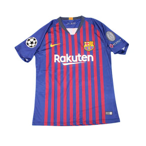 Barcelona 2018/19 Retro Shirt - Messi #10 (+Patches)