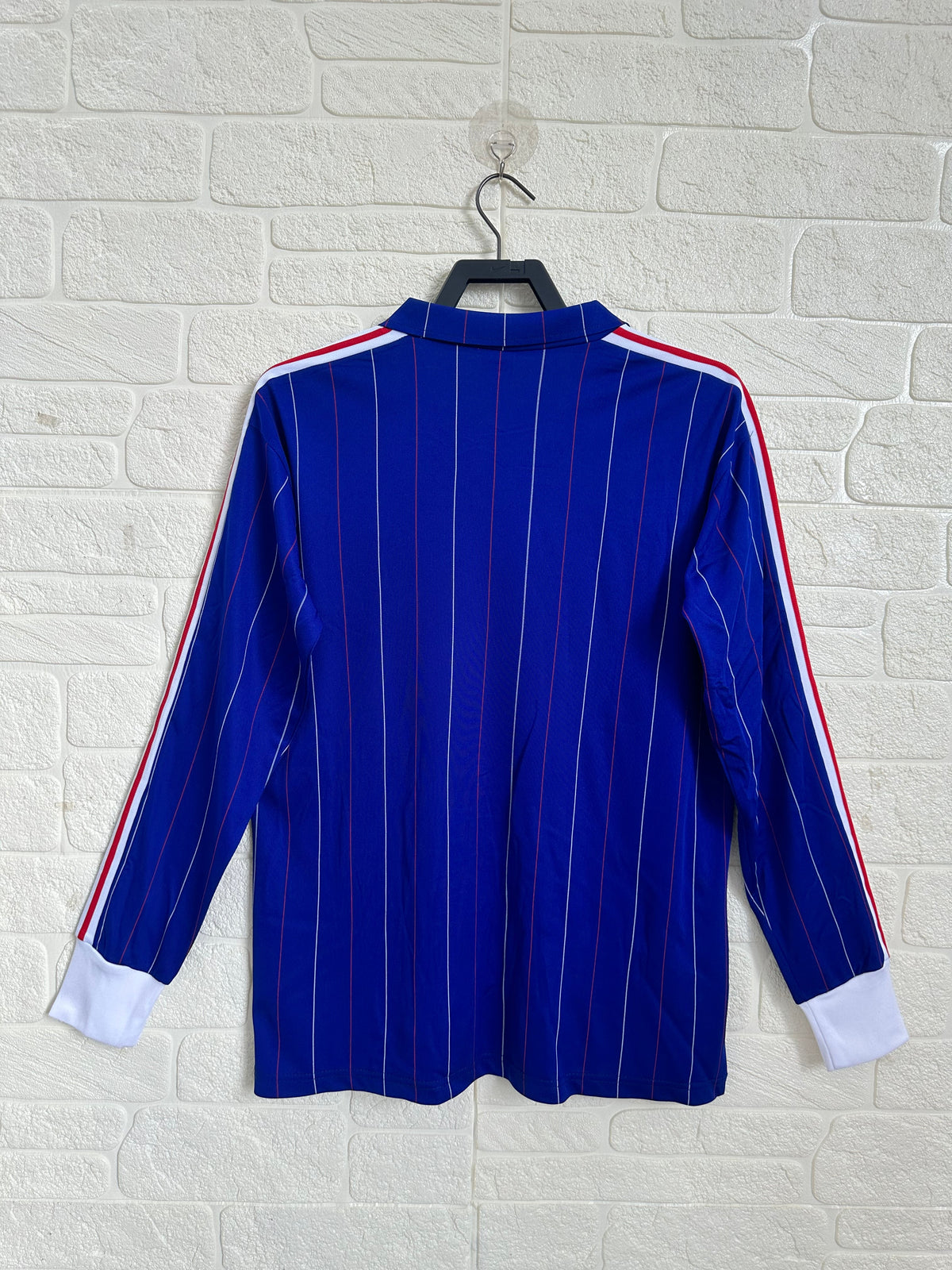 France 1980/82 Home Retro Shirt - Long Sleeve