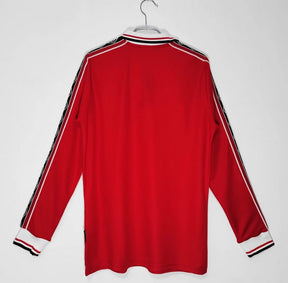 Manchester United 98/99 Home Retro Shirt - Long Sleeve