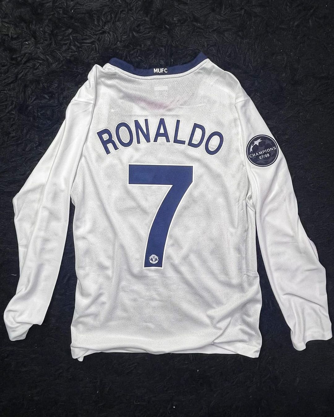 Manchester United 2008/09 Away Retro Shirt - Ronaldo #7 (+Patches)