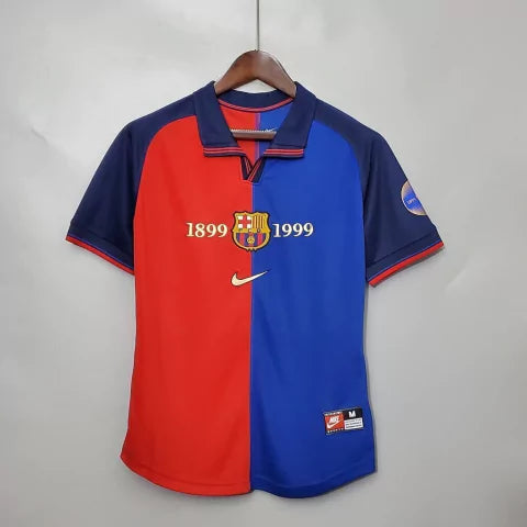 Barcelona 99/00 Home Retro Shirt