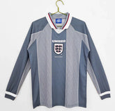 England 1996 Away Retro Shirt - Long Sleeve