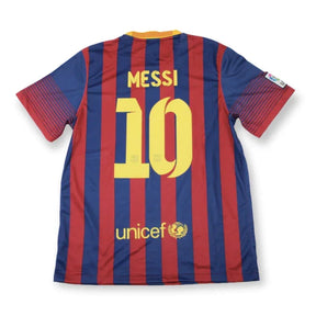 Barcelona 2013/14 Retro Shirt - Messi #10 (+Patches)