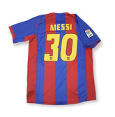 Barcelona 2004/05 Retro Shirt - Messi #30 (+Patches)